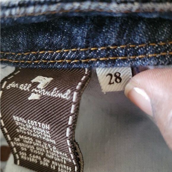 7 for all Mankind Flynt Denim Bootcut size 28. - Picture 6 of 6